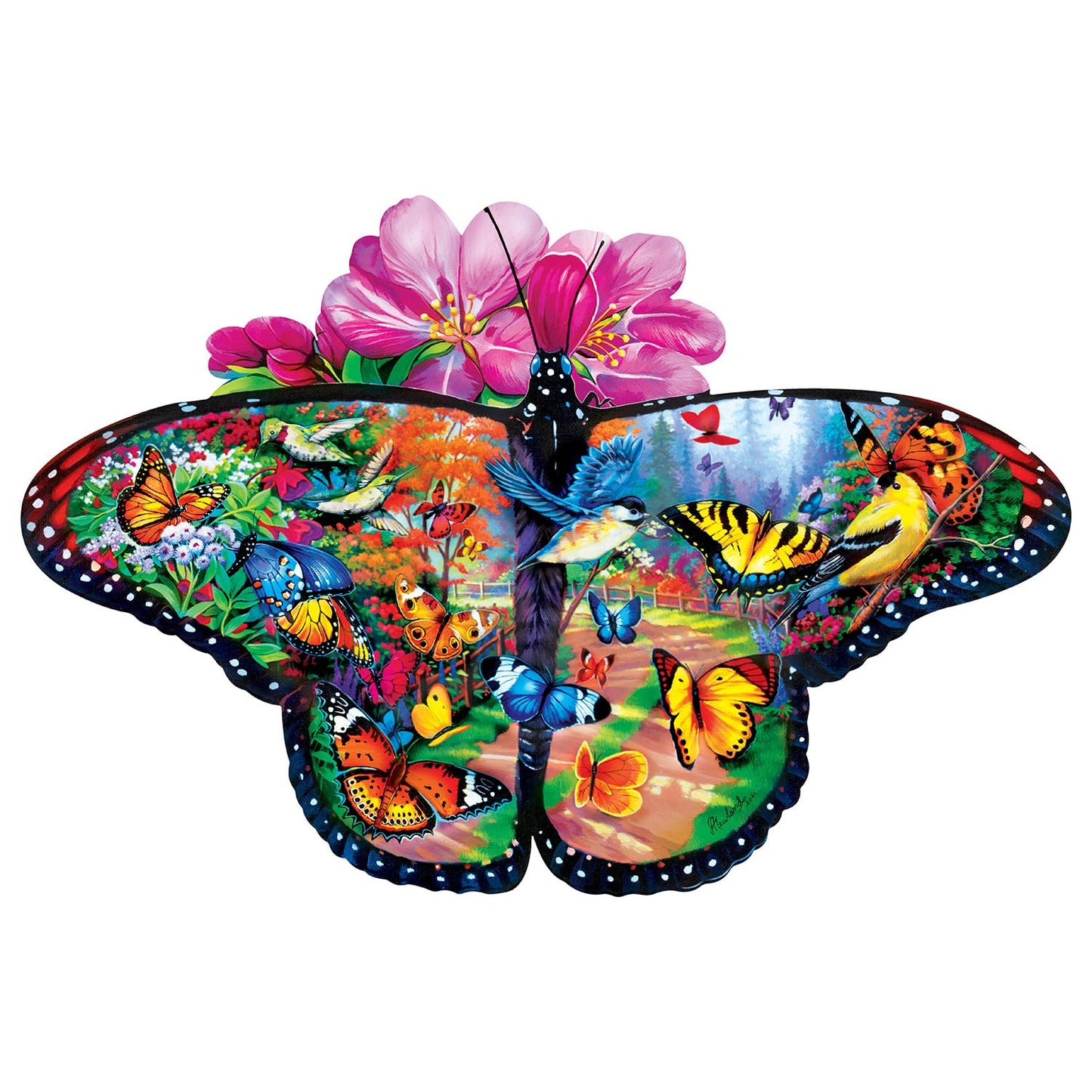 Garden Gathering 100 Pc Shaped