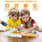 Montessori Busy Board for 1 Year Old Boy Toy, Birthday Gifts for 12-18 Month Old Boy Girl, Learning Toys for Toddlers 1-3, Toddl