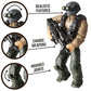 Special Forces US Military Mini Action Figures 3 Army Building Sets 9 soldiers Jungle Troopers Ghillie Suit Sniper Jungle Defence Squad Special Troops Toy10+ Kids & Parents Quality Family Time 443 Pcs