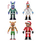 Funko Pop! FNAF Holiday 2023 Set of 4 - Freddy, Bonnie, Chica, Foxy - Vinyl Collectibles - Model 72481-84