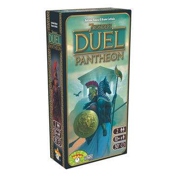 Asmodee 7 Wonders Duel Pantheon Board Game Expansion - Intense Two-Player Battles In The Ancient World, Strategy Game For Kids A