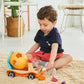 TOP BRIGHT Wooden Shape Sorter Toy for Toddlers - Multi-Color, Medium Size, Ideal for Learning and Matching, Model ID20308