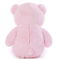 Poutmac Big Teddy Bear 55'' Giant Pink Soft Stuffed Animals Cute Plush Toy For Girlfriend Women Kids For Valentine'S Christmas B