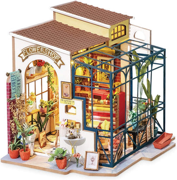 Rolife 1:20 Miniature House Kits-Tiny House Kit-Diy Miniature Dollhouse Kits For Adults-Model Building Craft Kits-Hobbies Gifts 