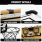 Hyes 2 Player Basketball Game, Dual Shot Over The Door Mini Basketball Hoop Indoor With Scoreboard, Basketball Toy Gifts For Kid
