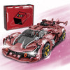 Louyebh Super Car Building Toys - 1:8 Model Car Building Blocks Challenging Race Cars Building Sets Toy Car Gifts Compatible Wit