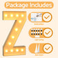 Imprsv 4Ft Marquee Light Up Letters Z, Large Light Up Letters For Baby Shower Anniversary Wedding Room Decor, Big Letters For Pa