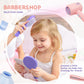 Smilesskiddo Hair Salon Toys For Girls - Pretend Play Hair Styling Toy Set With Realistic Blow Dryer, Hair Straightener And Acce