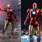 OVONNI Ironman MK6 Action Figure, 7 Inch Collectible, ABS Material, Exquisite Painting, Includes Accessories