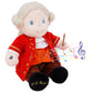 June Garden Soothing Music Sweet Dolly Amadeus Mozart - Master Of Classical Music - Interactive Music Playing Stuffed Ultra Soft
