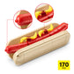 MAX Build More Building Bricks Collection - Hotdog Model 83186D, Plastic Construction for Teens, Adults, and Collectors