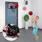 Amy&Benton Mini Basketball Hoop Indoor Kids Electronic Scoreboard Room Small Basketball Goal Door Basketball Hoop Hanging Door D