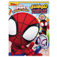 Marvel Spidey and Friends Coloring Book Set for Kids, Boys Ages 4-8 - Bundle with Spiderman Coloring Pages, Activities, Games Pl