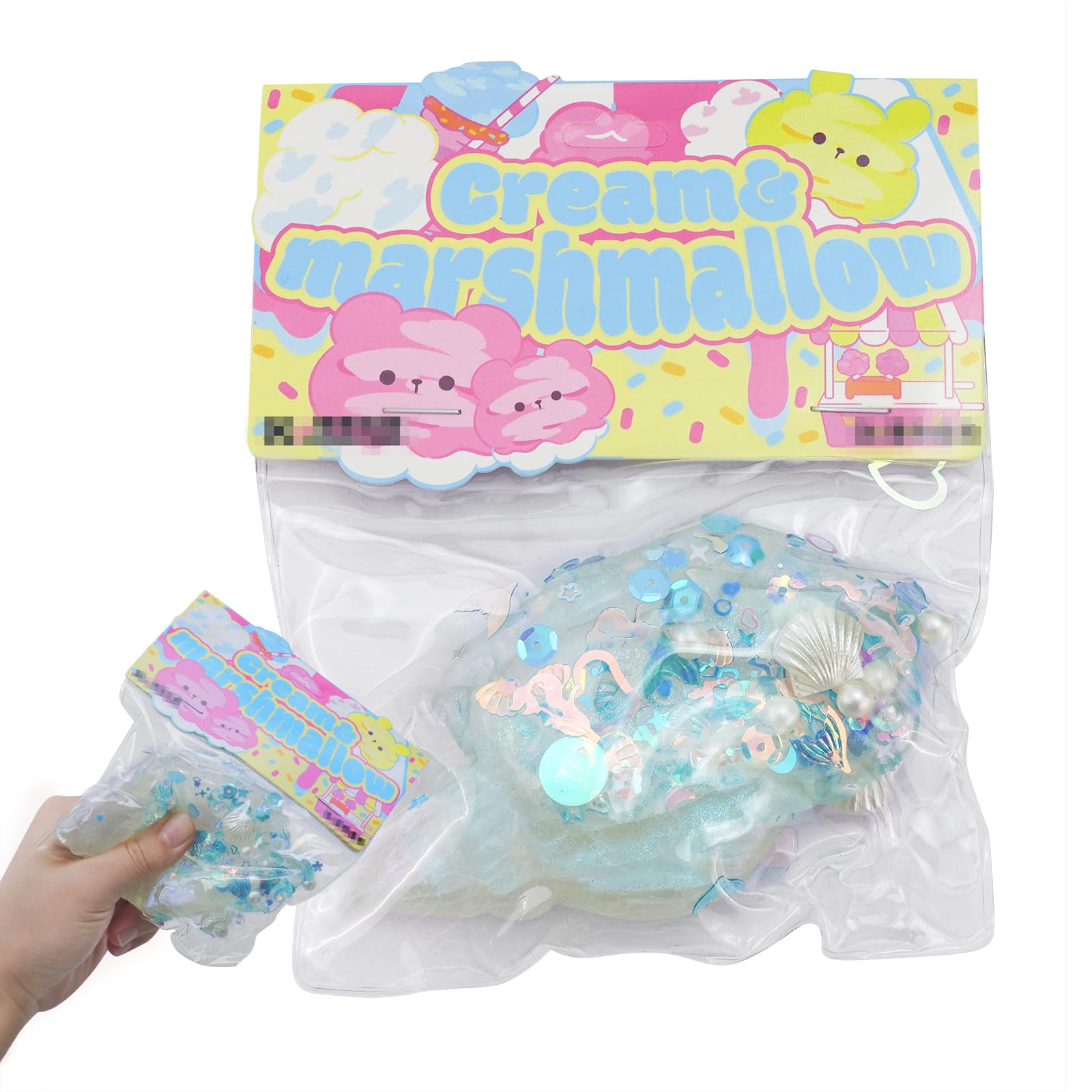 Taba Squishy Toys  Squeeze Toys Cat Paw Cute Kawaii  Sticky Squishy Fidget Toys Silicone Squeeze Toy for Stress Relief Cute Soft Toys Best Gift for Anniversary (Conch)