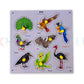 Wooden Wild Animal Puzzles For Kids, Educational Toys For Toddlers & Preschoolers, Jigsaw Puzzles (Birds)