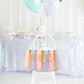 CANTLY Rainbow High Chair Banner for 1st Birthday - Unicorn Theme Party Decoration with Tulle Tutu, Adjustable One Pennant, 80