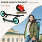 WAYPLUS Aquas Kick Scooter - Foldable, Lightweight, 8-Inch Non-Slip Deck, ABEC9 Bearings, Adjustable Height