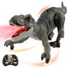 Talgic Remote Control Dinosaur For Boys 4-7,Robot Dinosaur Toys For Kids 5-7, Rc Dinosaur With Realistic Legs & Spray Stream,T Rex Toys For Kids 3 5 7 Year Old Boy Birthday Gift