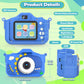Kids Camera For Boys Dinosaur Toys Age 3-8 With 48Mp 1080P Hd Video Camera Kids Digital Camera Toys For Kids Toddler Christmas B