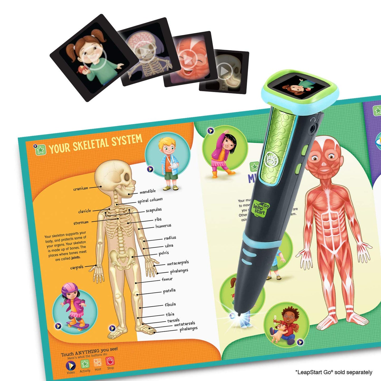 Leapfrog Leapstart Go Deluxe Activity Set - The Human Body