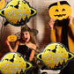 Hadckja Halloween Night Balloon Halloween Balloons Halloween Dark Foil Balloons For Halloween-Themed Party Supplies Decorations