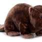 The Petting Zoo Beaver Plush Toy, 12 Inch Brown Stuffed Animal, Gifts for Kids, Model 420345