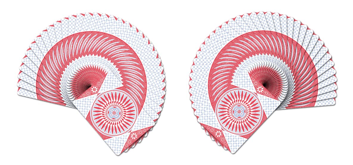 Tally-Ho Plum Blossom Flower Special Edition Playing Cards, 1 Deck, Red