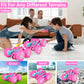 FREE TO FLY Remote Control Car for Girls : Pink RC Car Double Sided 360Flip Stunt Cars with Headlights & WheelLights Rechargeabl