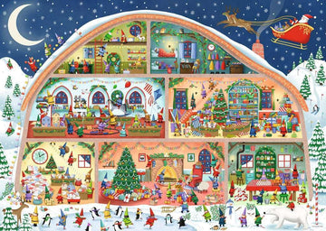 Ravensburger Santas Workshop - 1000 Piece Jigsaw Puzzle | A Magical North Pole Creation | Perfect for Holiday Puzzling