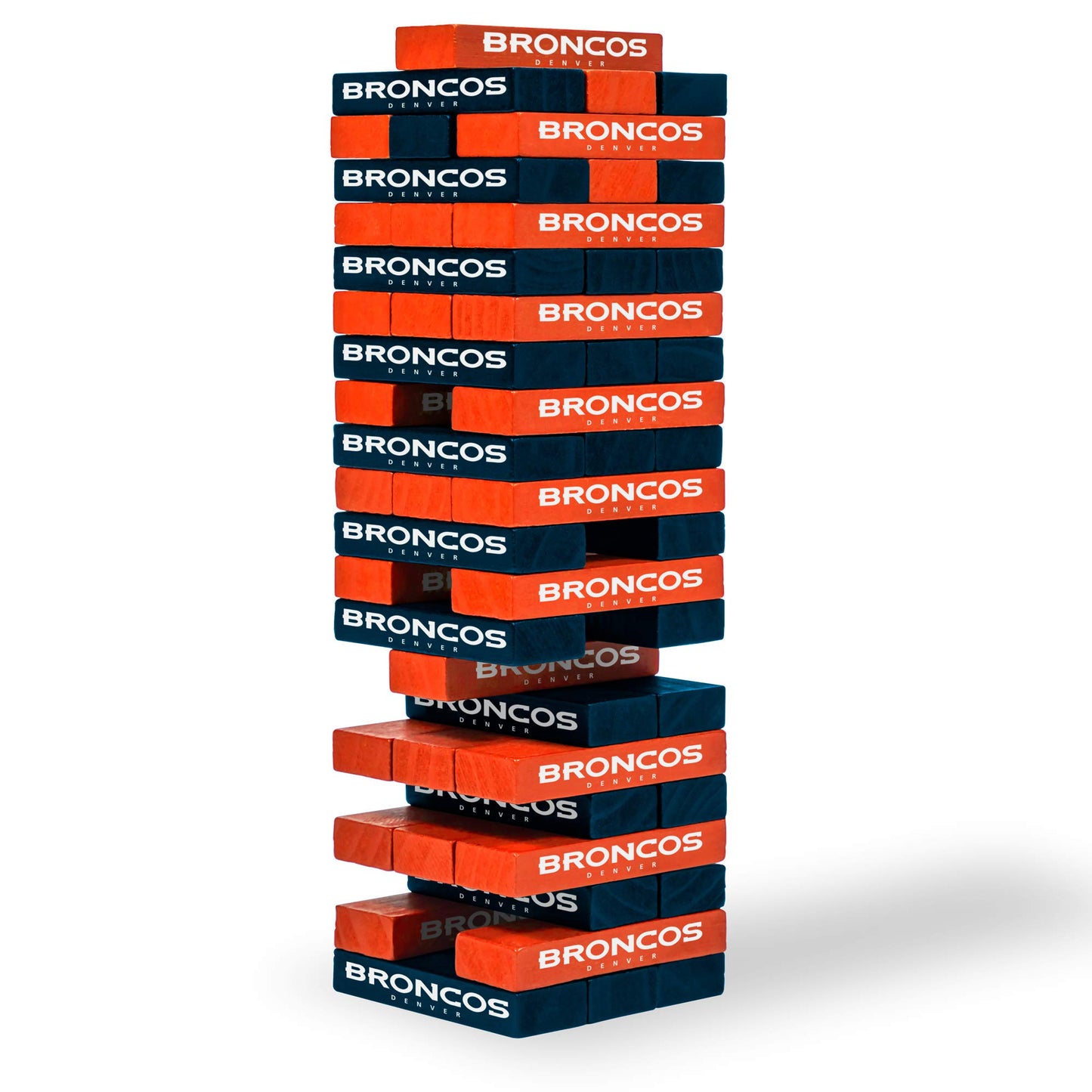 Wild Sports Nfl Denver Broncos Table Top Stackers 3'' X 1'' X .5'', Team Color