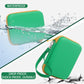 Sanwuta 2 Pcs Playing Card Case Eva Hard Travel Carrying Case For Classic Card Playing Card Box (Not Including Cards)(Large,Gree