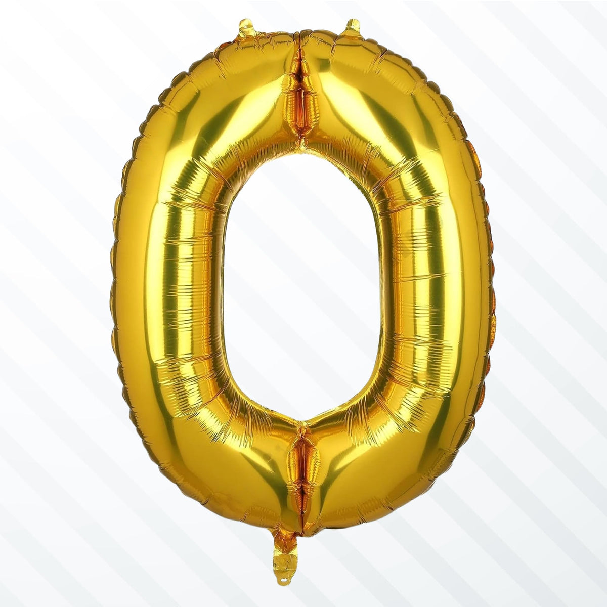 Flyloons Gold O Alphabets Letter Foil Balloons Perfect for Birthday Decoration Items, Anniversary, Bachelorette, Wedding, Farewe
