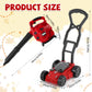 Arrowbash 2 Pcs Toy Gardening Tool Set for Kids Leaf Blower  Push Lawn Mower Battery Powered Gardening Tool Set with Lights and Sounds Gift for Boys Girls
