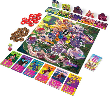 Funko Games Funko Board Signature Last Defense Game - Light Strategy Board Game For Children & Adults (Ages 10+) - 2-4 Players -