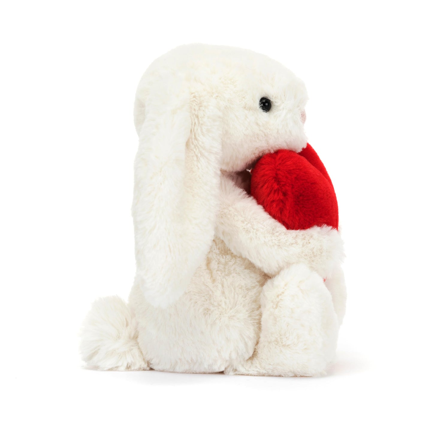 Jellycat Bashful Red Love Heart Bunny Stuffed Animal, Small 7 Inches | Rabbit & Bunny Plush Toy | Classic Children'S Gift | Vale
