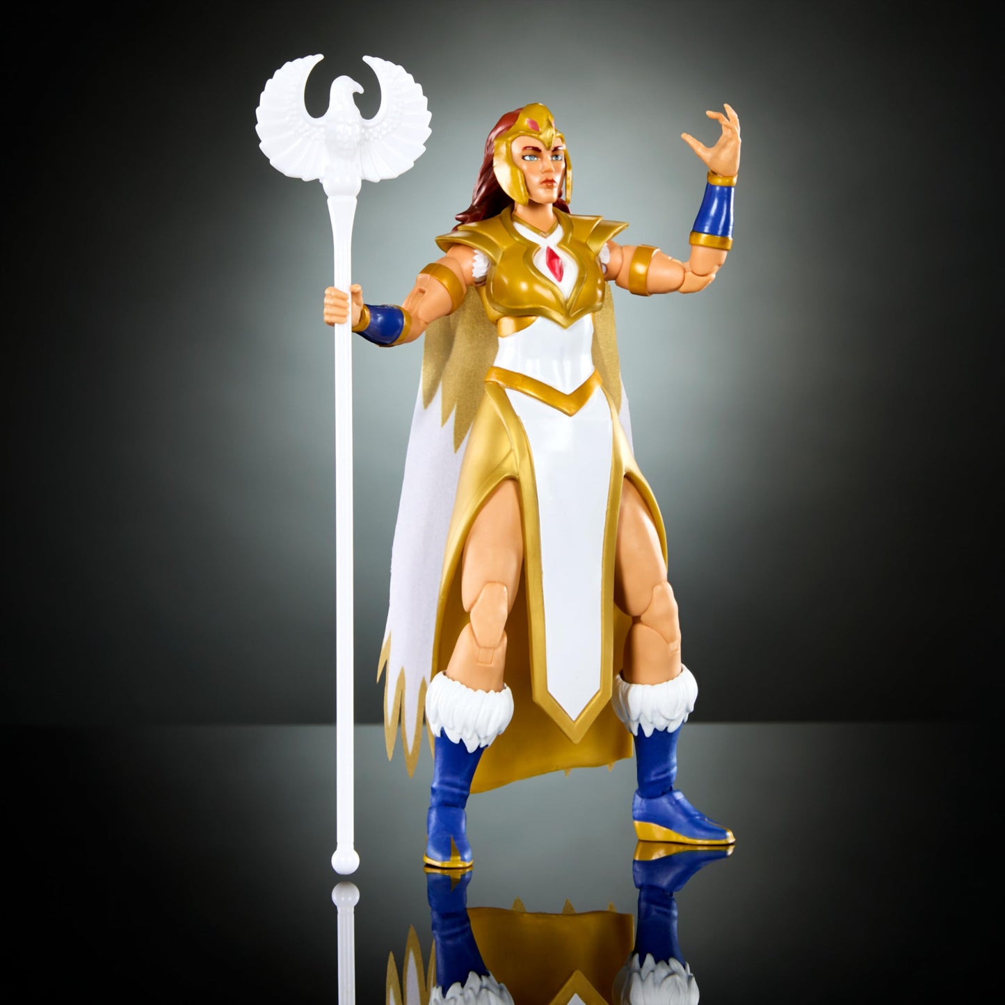Masters Of The Universe: Revolution Masterverse Action Figure & Accessories, Sorceress Teela Deluxe Motu Collectible With 30 Articulations, 7-Inch