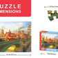 Springbok 500 Piece Jigsaw Puzzle - Westminster Bridge, Engineered Wood, Multi-Color, Model 33-01542, Made in USA