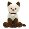 Made By Aliens Adorable Cat Stuffed Animal Plush Toy - enhanced Quality 8 Inch Soft and Cuddly Kitten with Cute Collar - Perfect for Kids  Cat Lovers  and All Ages (Mochi The Siamese Kitty)