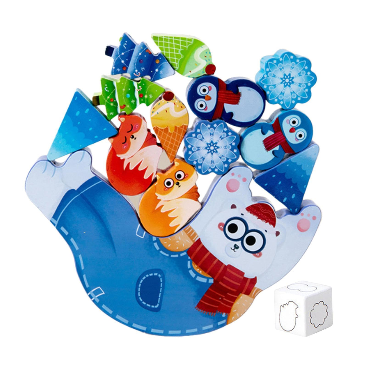 SECRET DESIRE Montessori Educational Stacking Toys for Boys Girls 1 2 3 4 5 Year Old Gifts Bear|Developmental Baby Toys