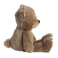 Aurora Inspirational Precious Moments Barley Bear Stuffed Animal - Cherished Memories - Enduring Comfort - Brown 8.5 Inches