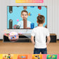 Haphom Tik-Tok Dance Mat Game For Tv, Christmas Colors Wireless Plug And Play Wrinkle-Free & Non-Slip Electronic Dance Mats, Exercise Dance Pad With Camera For Kids And Adults, Boys & Girls Gifts Toy