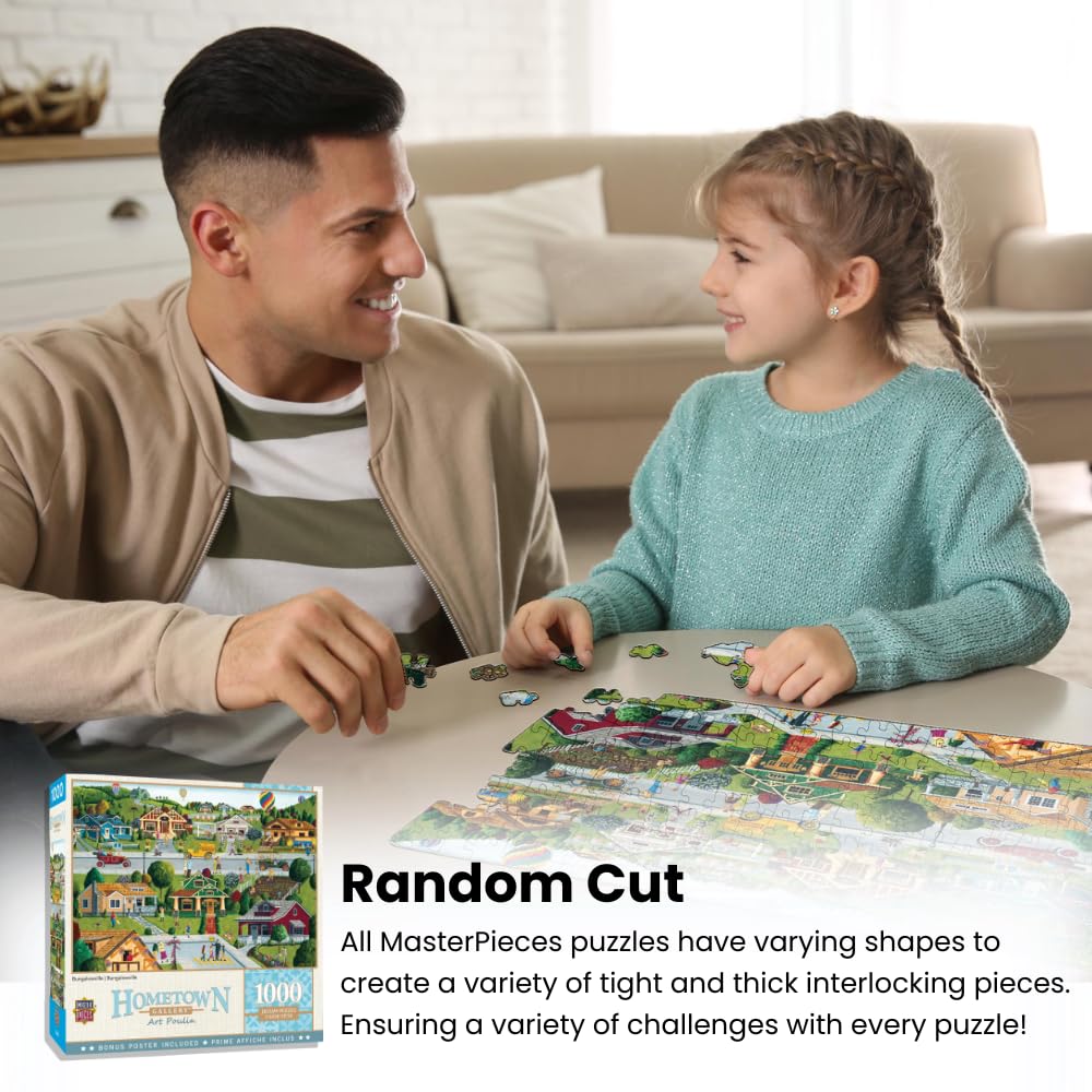 Masterpieces 1000 Piece Jigsaw Puzzle For Adults, Family, Or Youth - Passing Through - 19.25'X26.75'