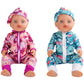 Sotogo 5 Sets Baby Doll Clothes Outfits Jumpsuits With Headbands For 14 To 17 Inch Baby Doll, 43Cm New Born Baby Doll, American 18 Inch Doll Clothes And Accessories