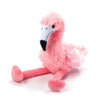 The Petting Zoo Flamingo Stuffed Animal Plushie, Gifts For Kids, Scoopz Wildlife Animals, Pink Flamingo Plush Toy, 8 Inches