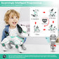 Remote Control Robot Dog Toy, Rc Dog Programmable Smart Interactive Robotic Pets, Rc Stunt Robot Toys Dog Imitates Animals Music Dancing Handstand Push-Up Follow Functions For Boys Girls Toy Green