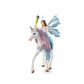 Schleich Bayala Fairy Eyela with Princess Unicorn Playset - Sparkling Flying Princess Doll with Unicorn and Magic Wand, Birthday