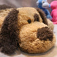 WEIGEDU Floppy Stuffed Dog Toy, Plush Beagle Labrador, 20" Large, Brown