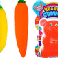 JA-RU Stretchy Banana, Carrot, & Big Gummy Bear Mochi Squishy Toy (3 Toys) Slow Rising Squishy Fidget Pack. Stress Relief Toy Au