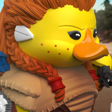 Tubbz First Edition Aloy Collectible Vinyl Rubber Duck Figure - Official Horizon Forbidden West Merchandise - Action Pc & Video