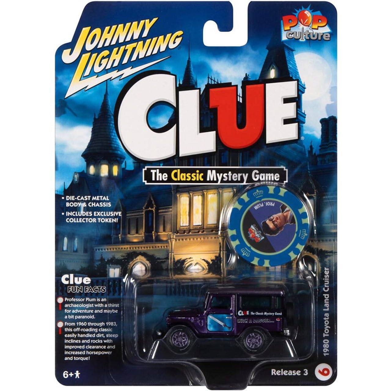 Johnny Lightning Jlpc008 Pop Culture 1980 Toyota Land Cruiser Clue